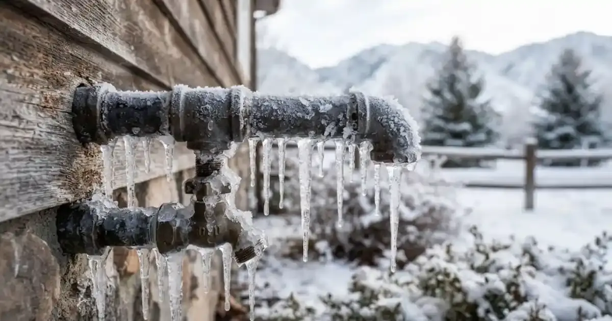 Winter freeze conditions along the Wasatch Front, Utah